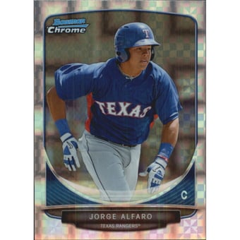 2013 Bowman Chrome Prospects X-Fractors #BCP213 Jorge Alfaro