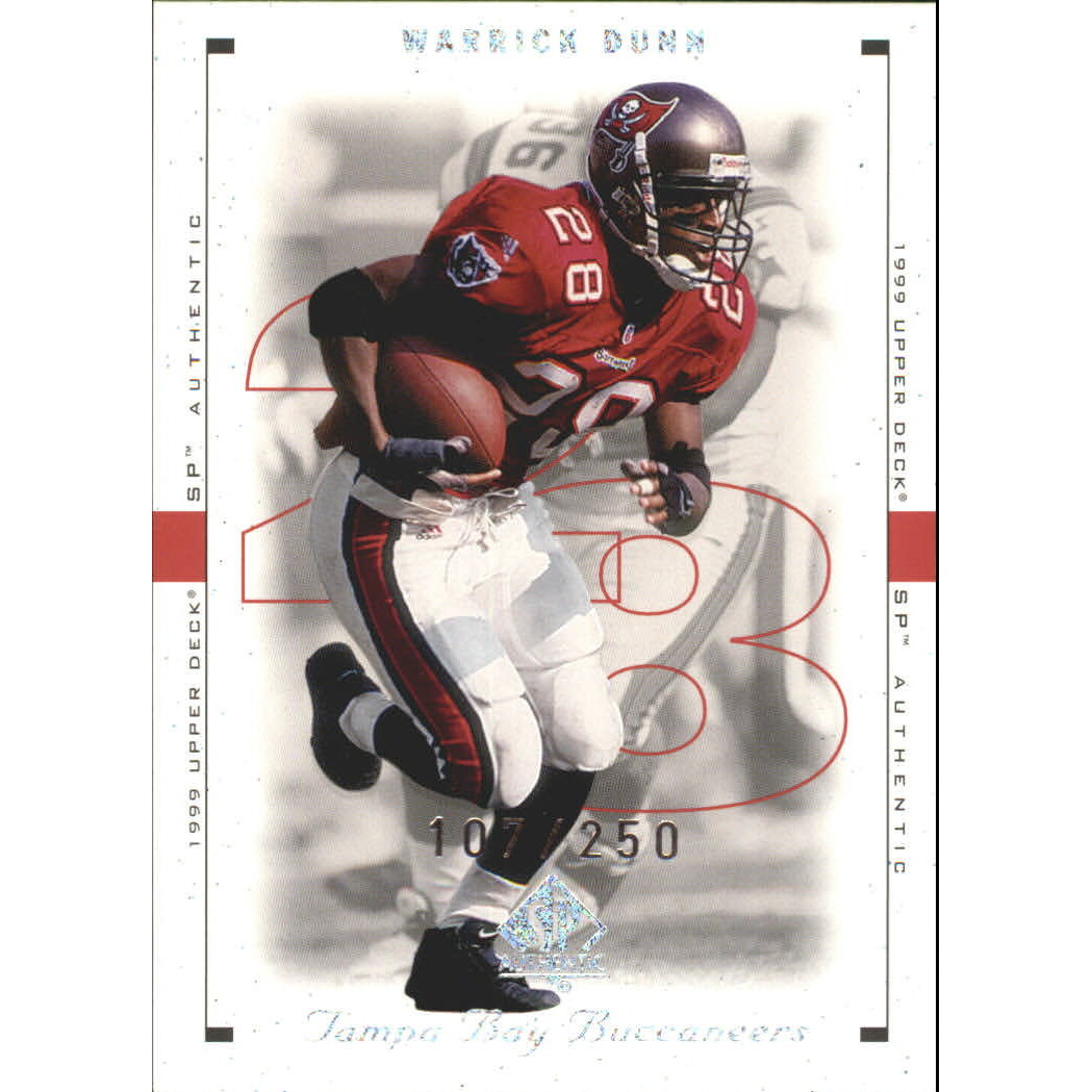 1999 SP Authentic Excitement #82 Warrick Dunn