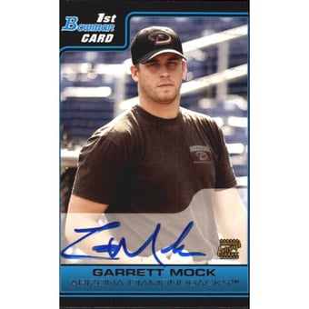 2006 Bowman Prospects #B119 Garrett Mock AU