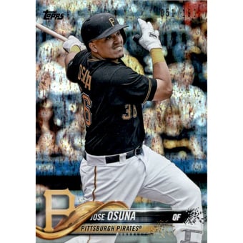 2018 Topps Factory Set Foilboard #521 Jose Osuna