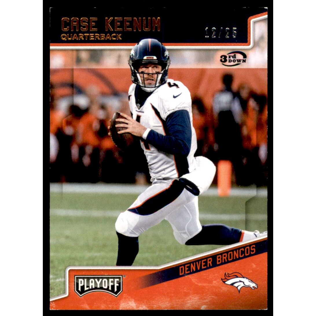 2018 Playoff 3rd Down #57 Case Keenum