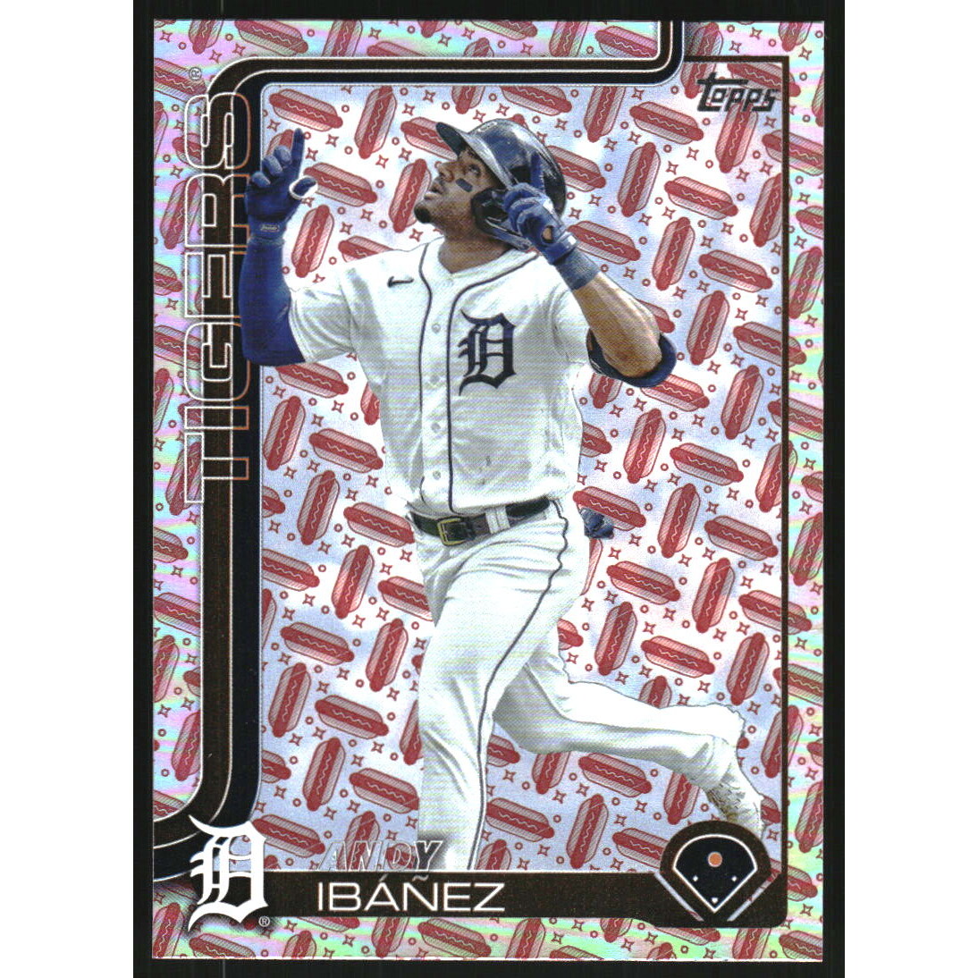 2025 Topps Hot Dogs #442 Andy Ibanez. rookie card picture