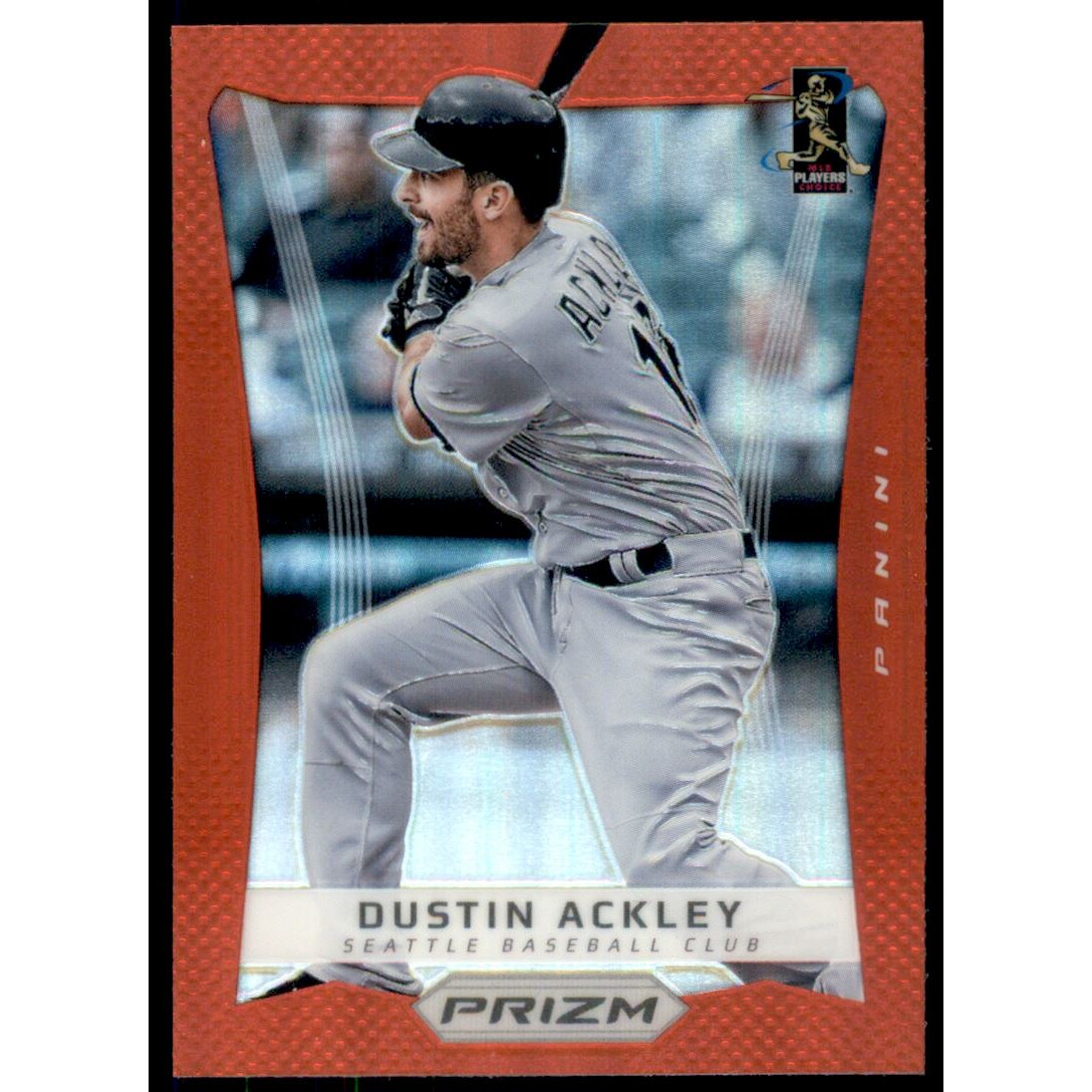 2012 Panini Prizm Prizms Red #42 Dustin Ackley 2012 Panini Prizm Prizms Red #42 Dustin Ackley