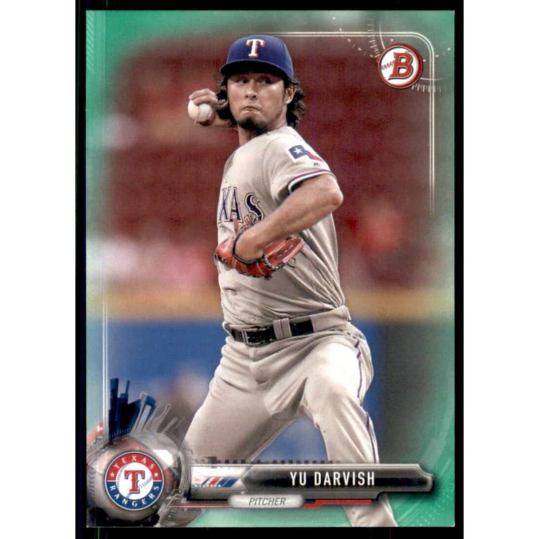 2017 Bowman Green #81 Yu Darvish