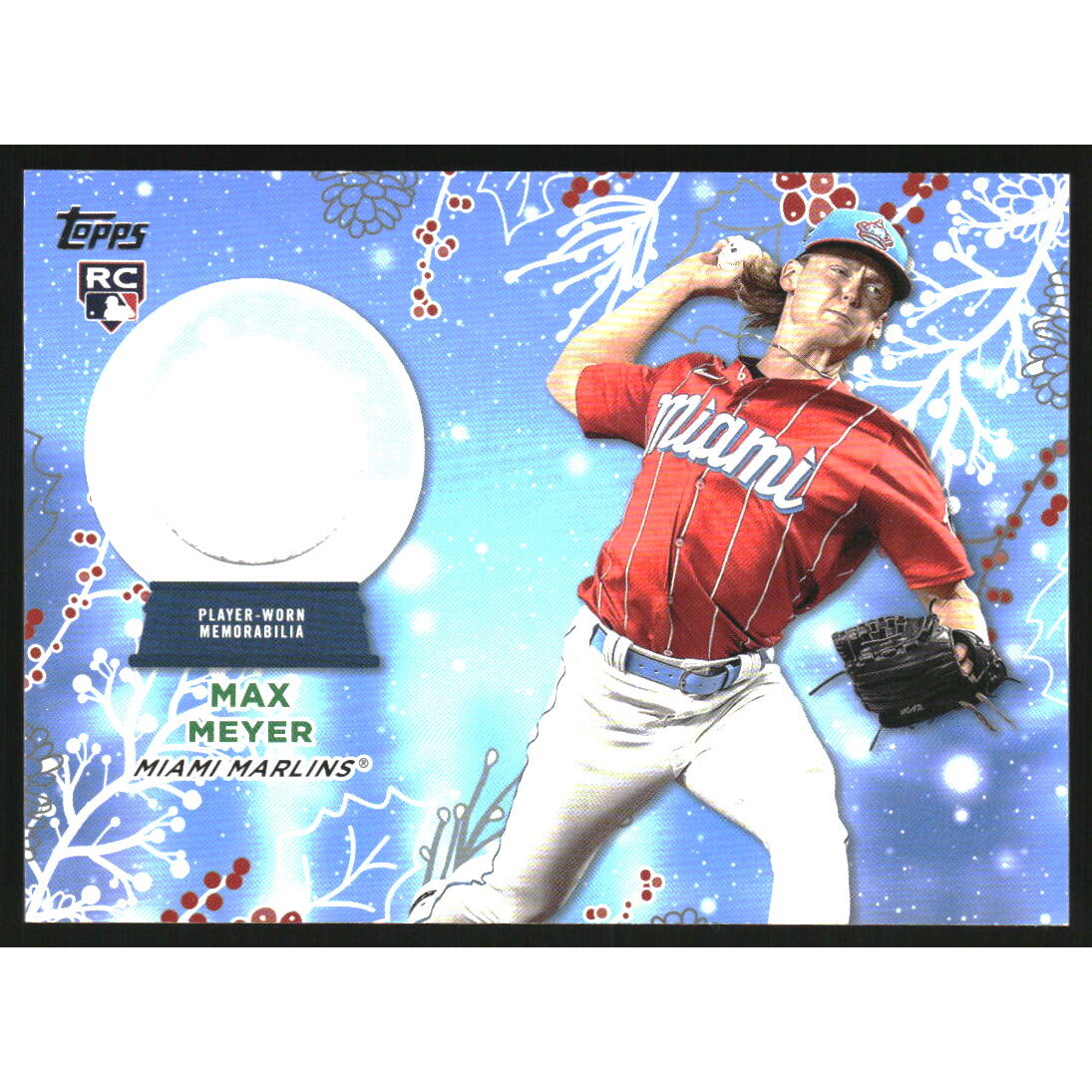 2023 Topps Holiday Relics #RCMME Max Meyer. rookie card picture