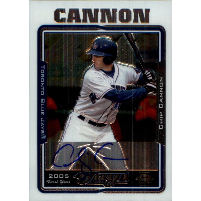 2005 Topps Chrome #238 Chip Cannon FY AU RC