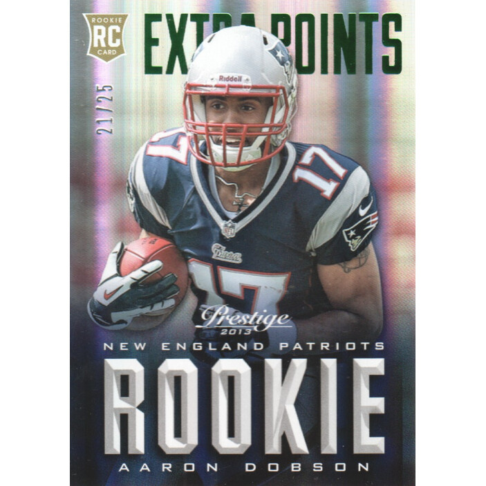 2013 Prestige Extra Points Green #201 Aaron Dobson 2013 Prestige Extra Points Green #201 Aaron Dobson