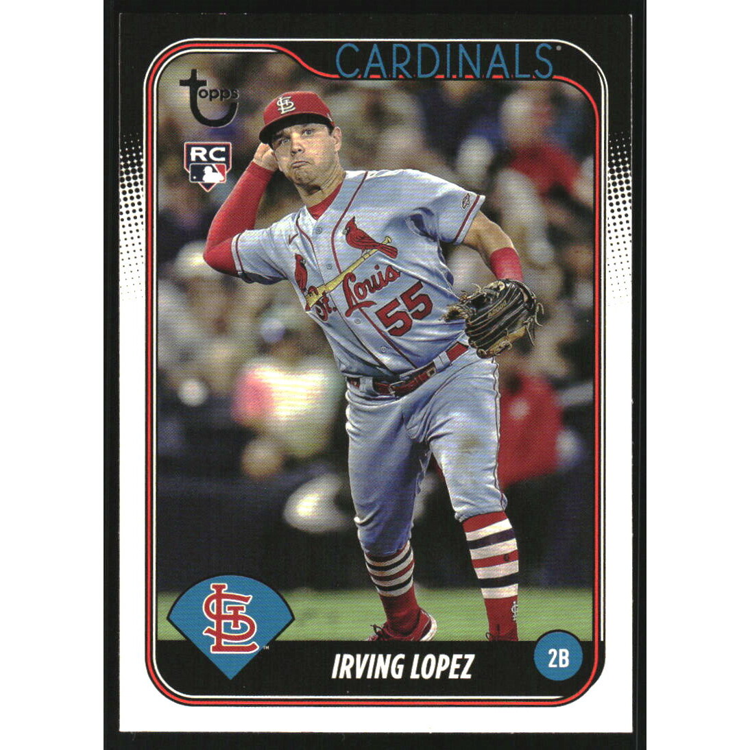 2024 Topps Vintage Stock #573 Irving Lopez. rookie card picture
