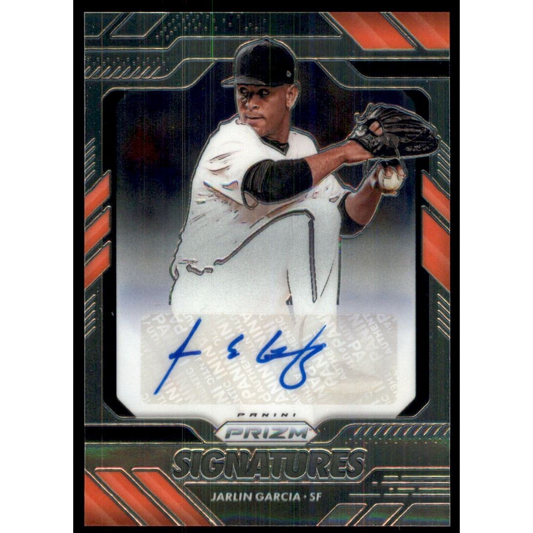 2020 Panini Prizm Signatures #17 Jarlin Garcia. rookie card picture