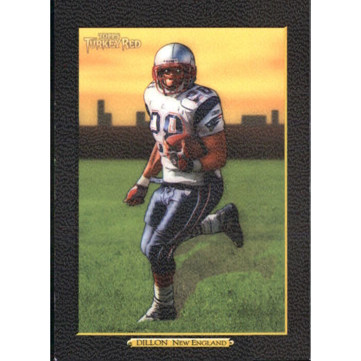 2005 Topps Turkey Red Black #147 Corey Dillon. rookie card picture