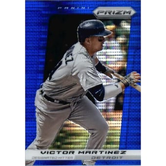 2013 Panini Prizm Prizms Blue #24 Victor Martinez