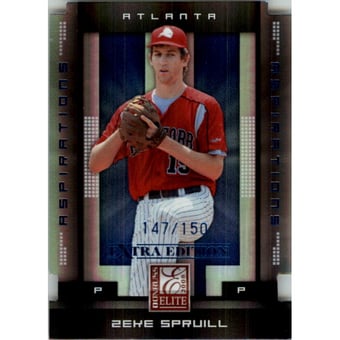 2008 Donruss Elite Extra Edition Aspirations #100 Zeke Spruill
