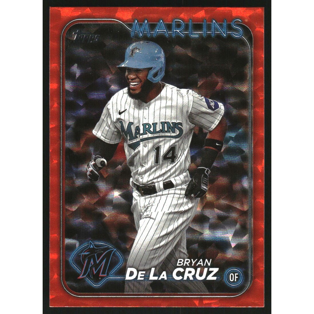 2024 Topps Orange Foil #215 Bryan De La Cruz
