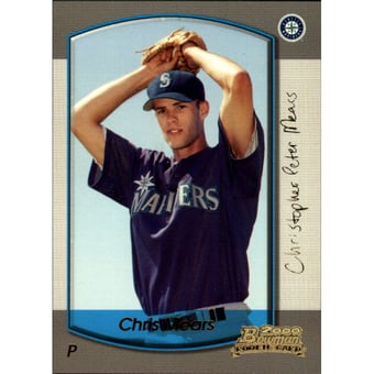 2000 Bowman Gold #211 Chris Mears
