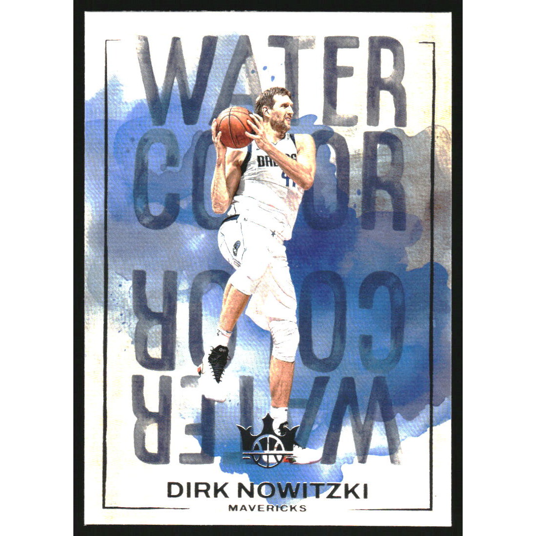 2024-25 Court Kings Water Color #24 Dirk Nowitzki