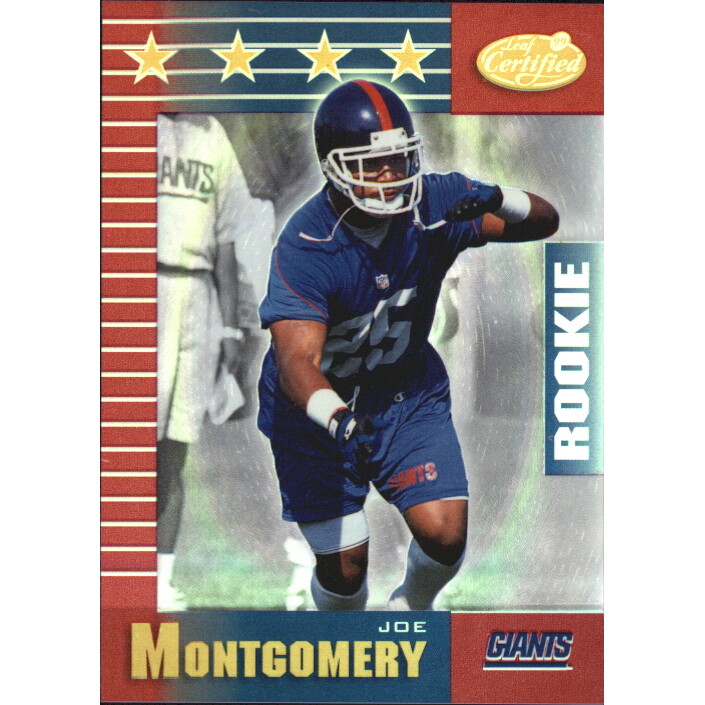 1999 Leaf Certified Mirror Red #209 Joe Montgomery