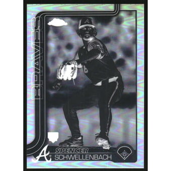 2025 Topps Chrome Negative Refractors #203 Spencer Schwellenbach