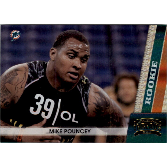 2011 Panini Threads Gold #218 Mike Pouncey
