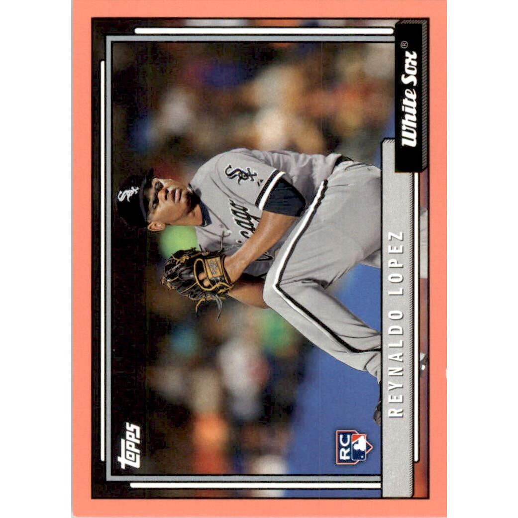 2017 Topps Archives Peach #269 Reynaldo Lopez. rookie card picture