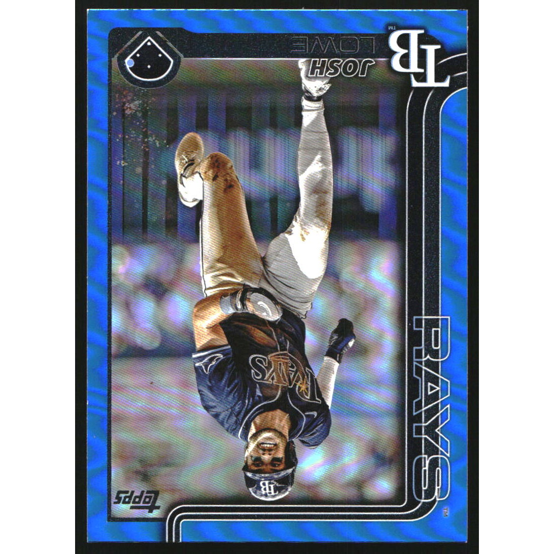 2025 Topps Blue Rainbow Foil #497 Josh Lowe
