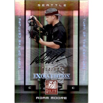 2008 Donruss Elite Extra Edition Signature Turn of the Century #5 Adam Moore/844