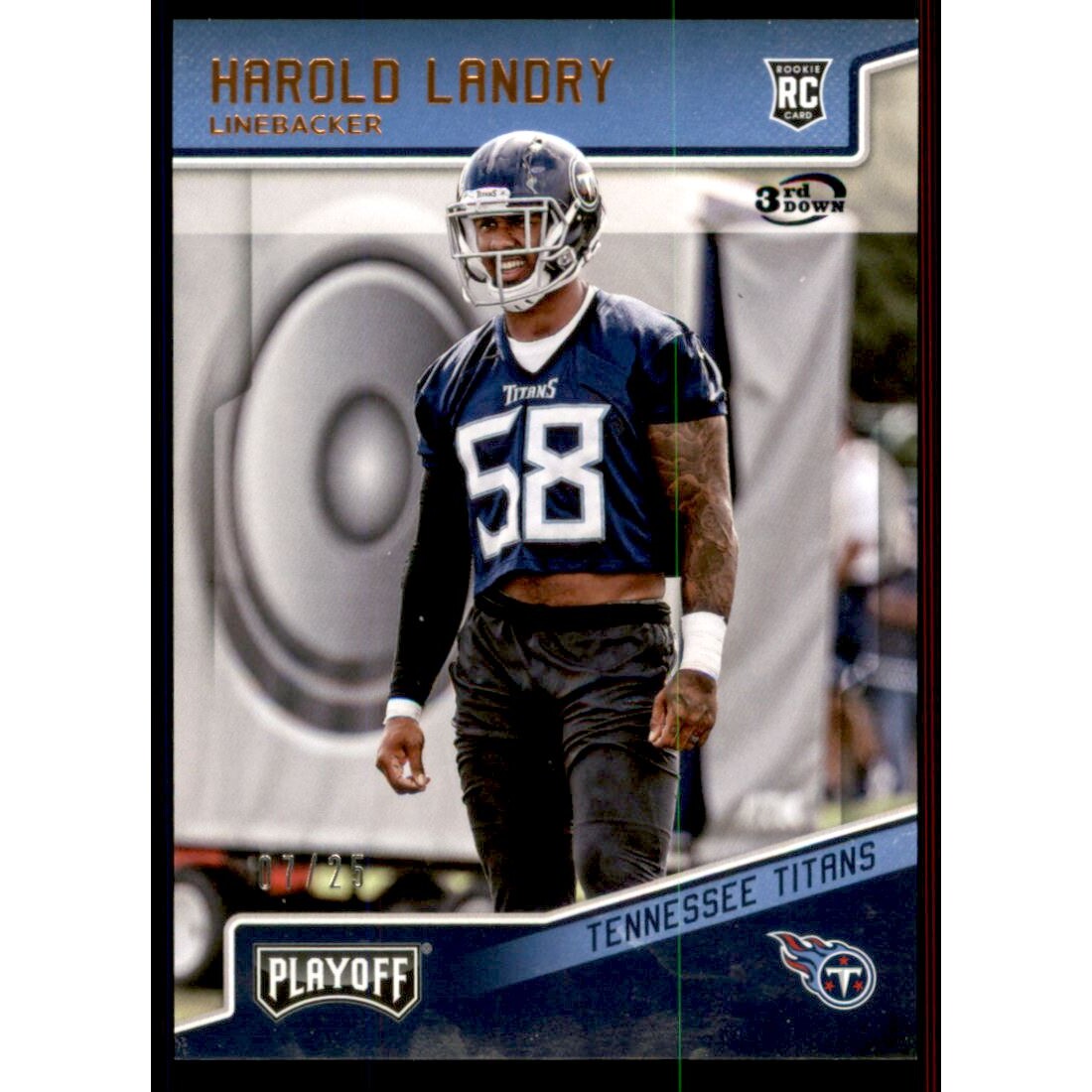 2018 Playoff 3rd Down #254 Harold Landry