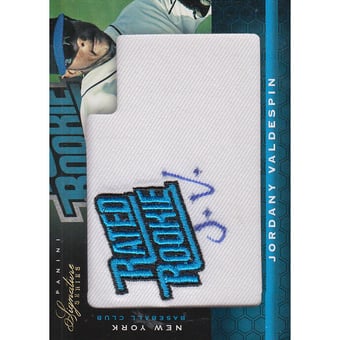 2012 Panini Signature Series #126 Jordany Valdespin AU RC