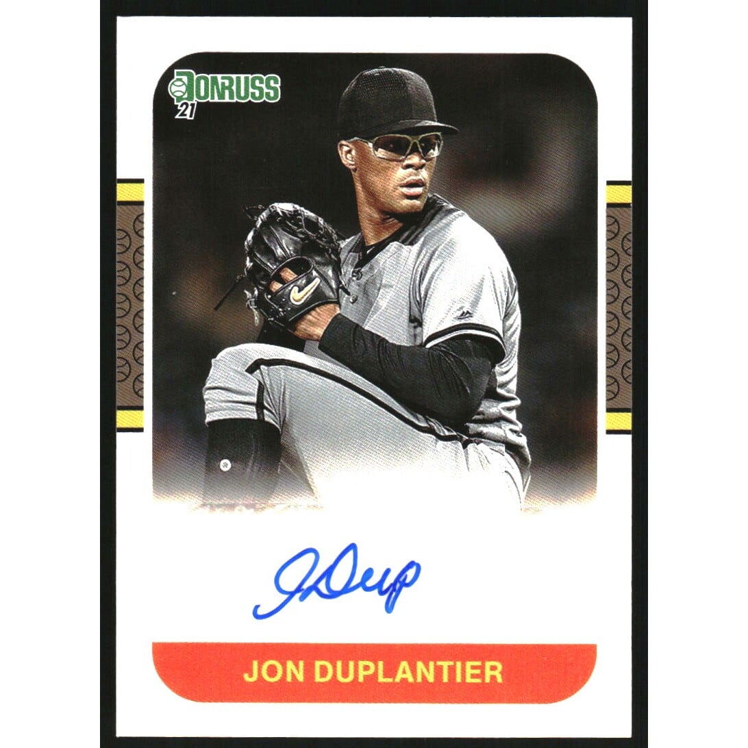 2021 Donruss Retro '87 Signatures #43 Jon Duplantier
