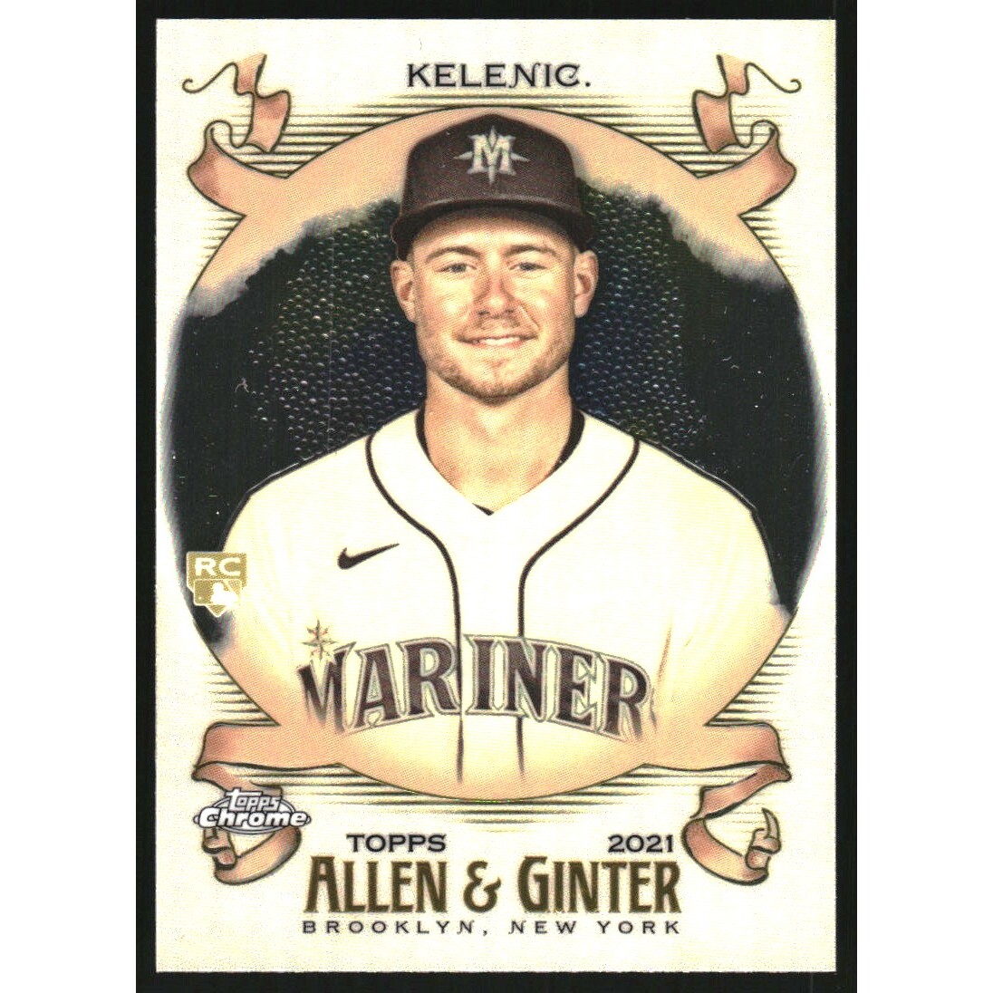 2021 Topps Allen and Ginter Chrome #252 Jarred Kelenic RC 2021 Topps Allen and Ginter Chrome #252 Jarred Kelenic RC