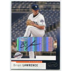 2004 Leaf Autographs #189 Brian Lawrence