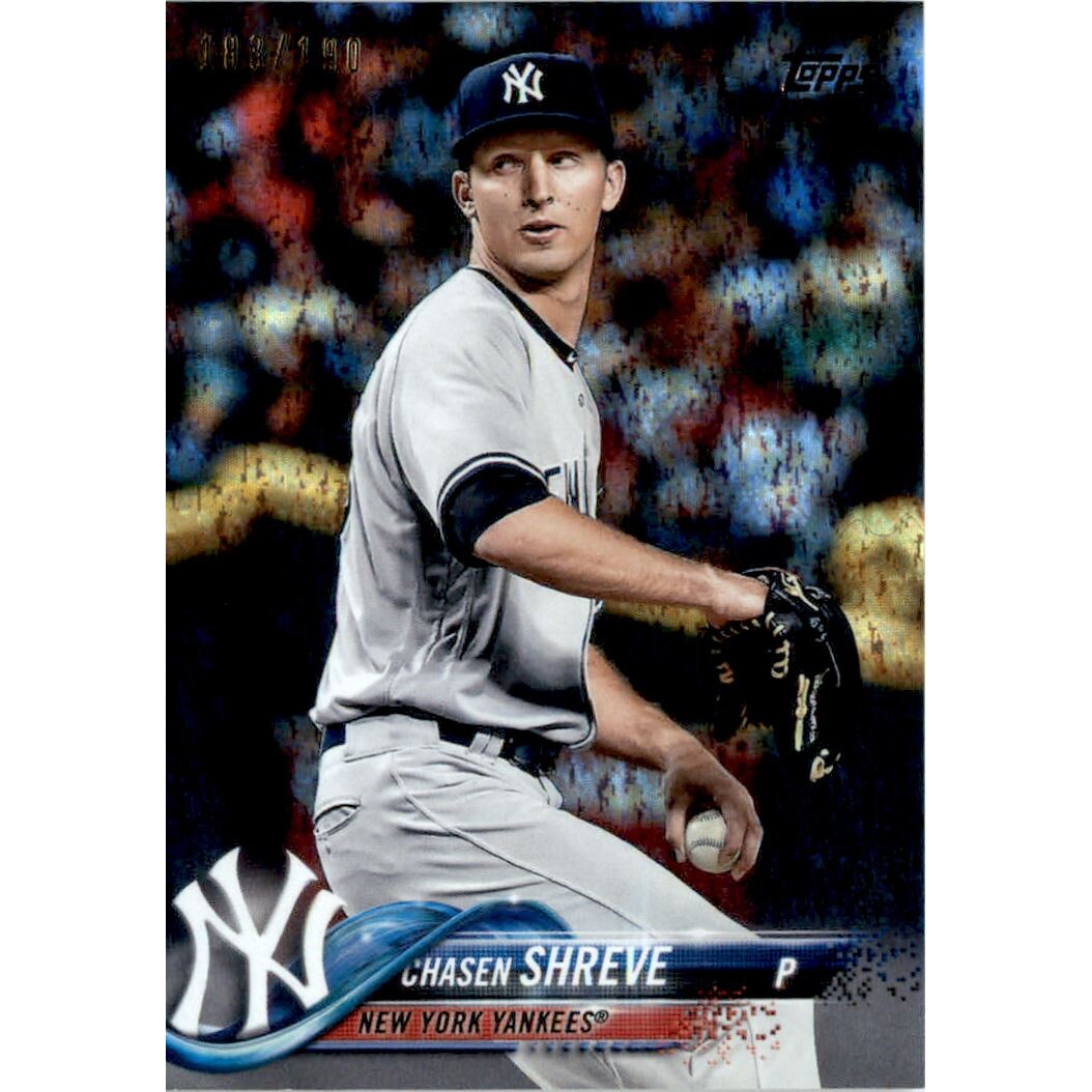 2018 Topps Factory Set Foilboard #497 Chasen Shreve