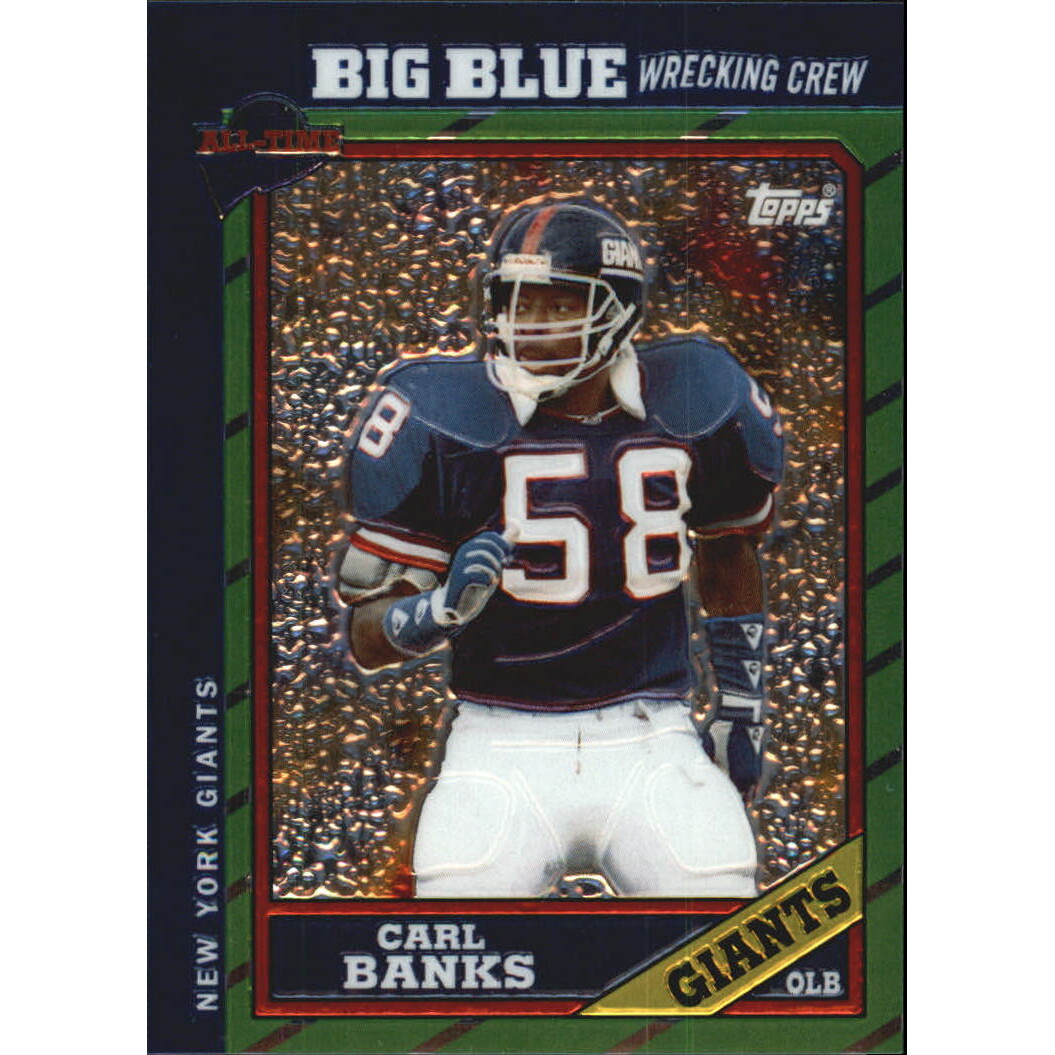 2004 Topps Fan Favorites Chrome #7 Carl Banks