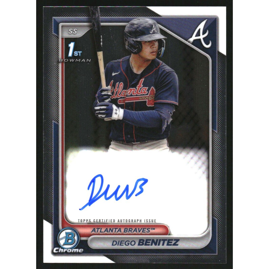 2024 Bowman Chrome Prospect Autographs #CPADB Diego Benitez