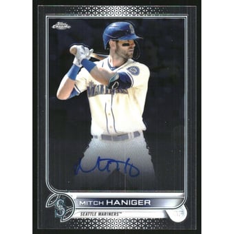 2022 Topps Chrome Veteran Autographs #CVAMH Mitch Haniger