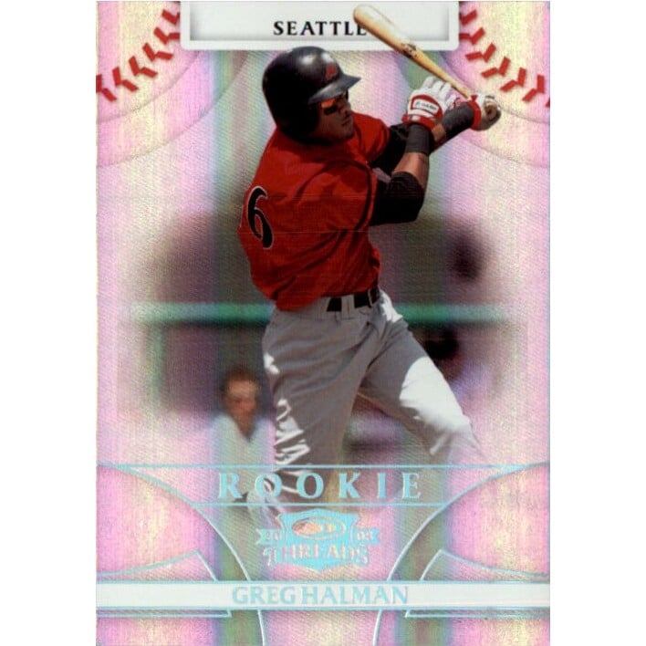 2008 Donruss Threads Century Proof Silver #142 Greg Halman. rookie card picture