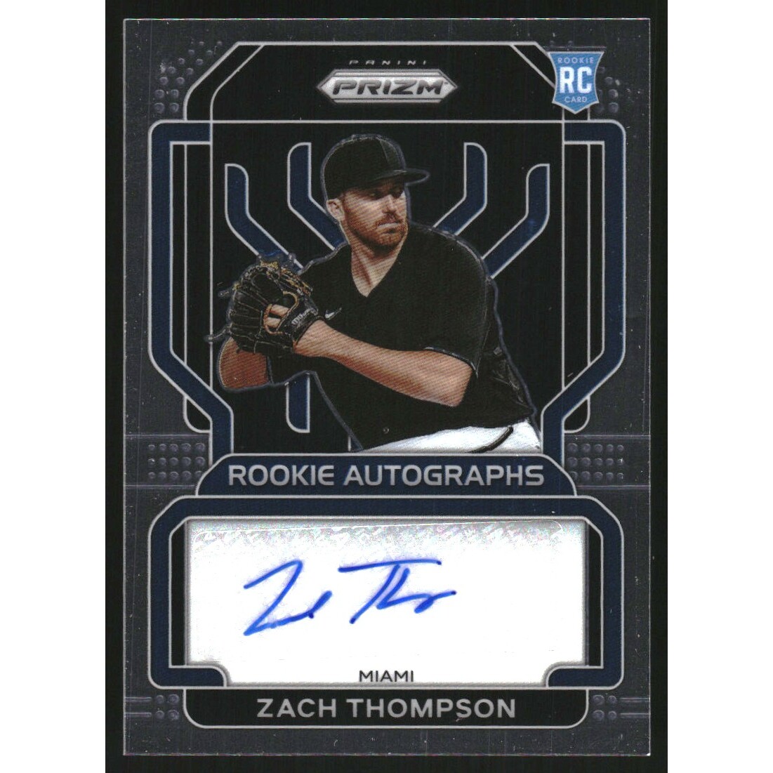 2022 Panini Prizm Rookie Autographs #63 Zach Thompson 2022 Panini Prizm Rookie Autographs #63 Zach Thompson