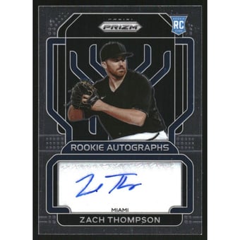 2022 Panini Prizm Rookie Autographs #63 Zach Thompson