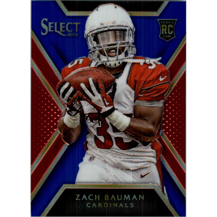 2014 Select Prizm Blue #153 Zach Bauman
