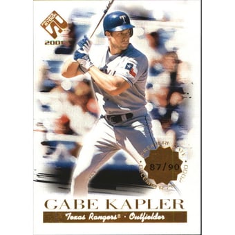 2001 Private Stock Premiere Date #117 Gabe Kapler