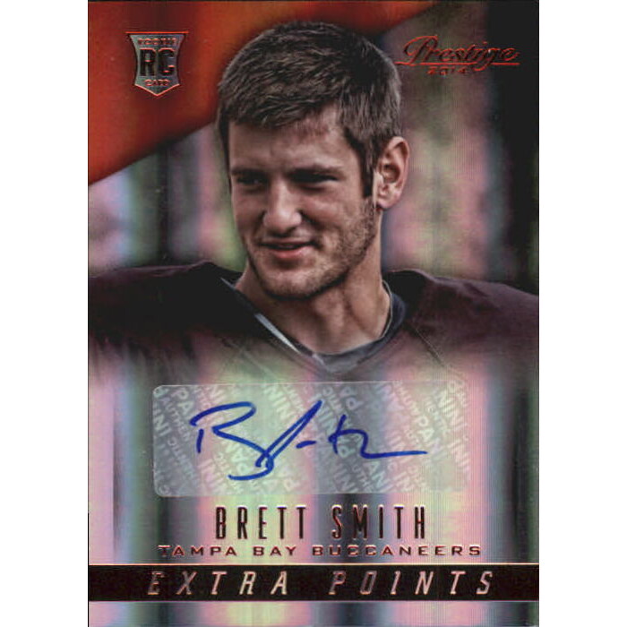 2014 Prestige Extra Points Red Autographs #214 Brett Smith