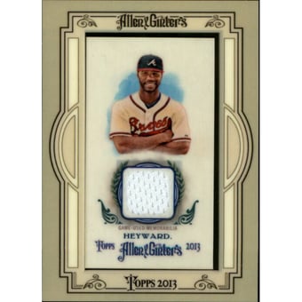 2013 Topps Allen and Ginter Framed Mini Relics #JHY Jason Heyward