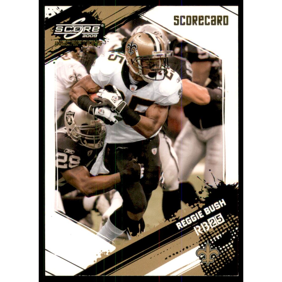 2009 Score Inscriptions Scorecard #189 Reggie Bush
