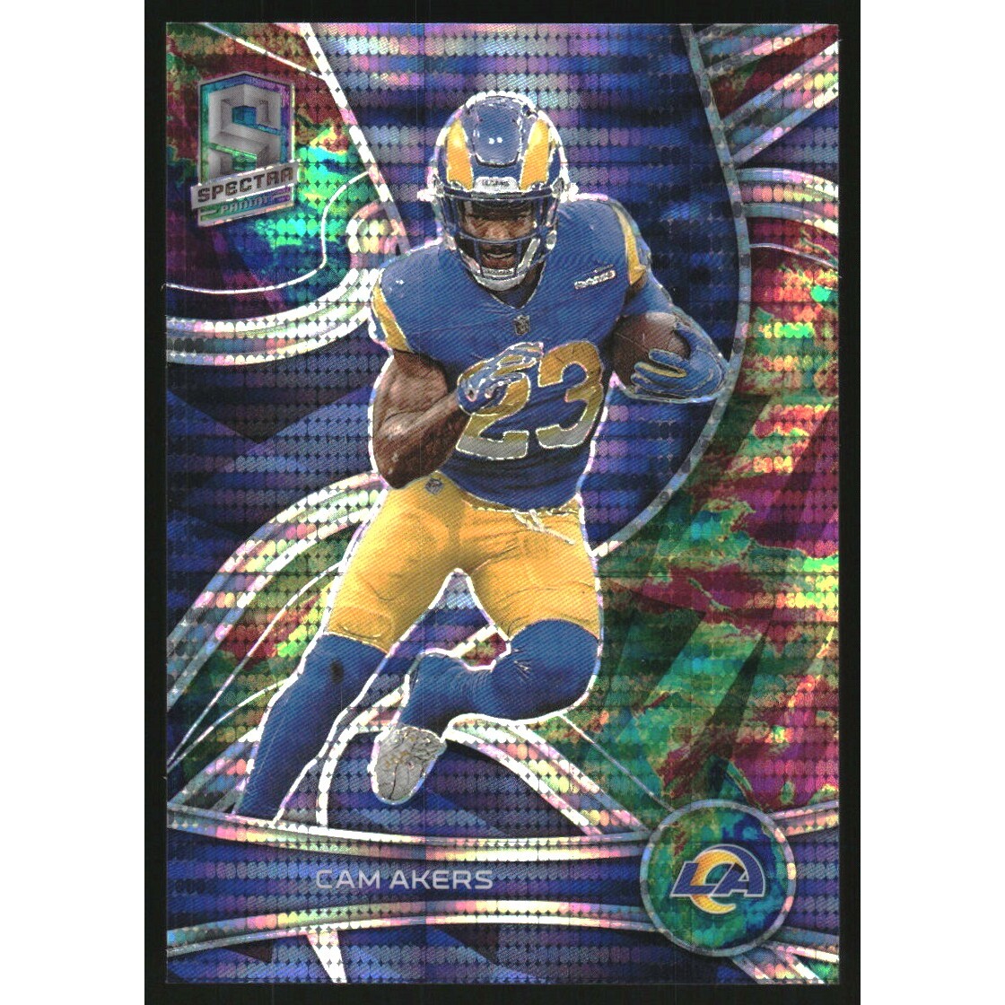 2022 Panini Spectra Celestial #47 Cam Akers