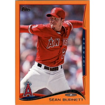 2014 Topps Factory Set Orange Border #68 Sean Burnett