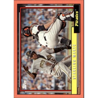 2017 Topps Archives Peach #211 Starling Marte