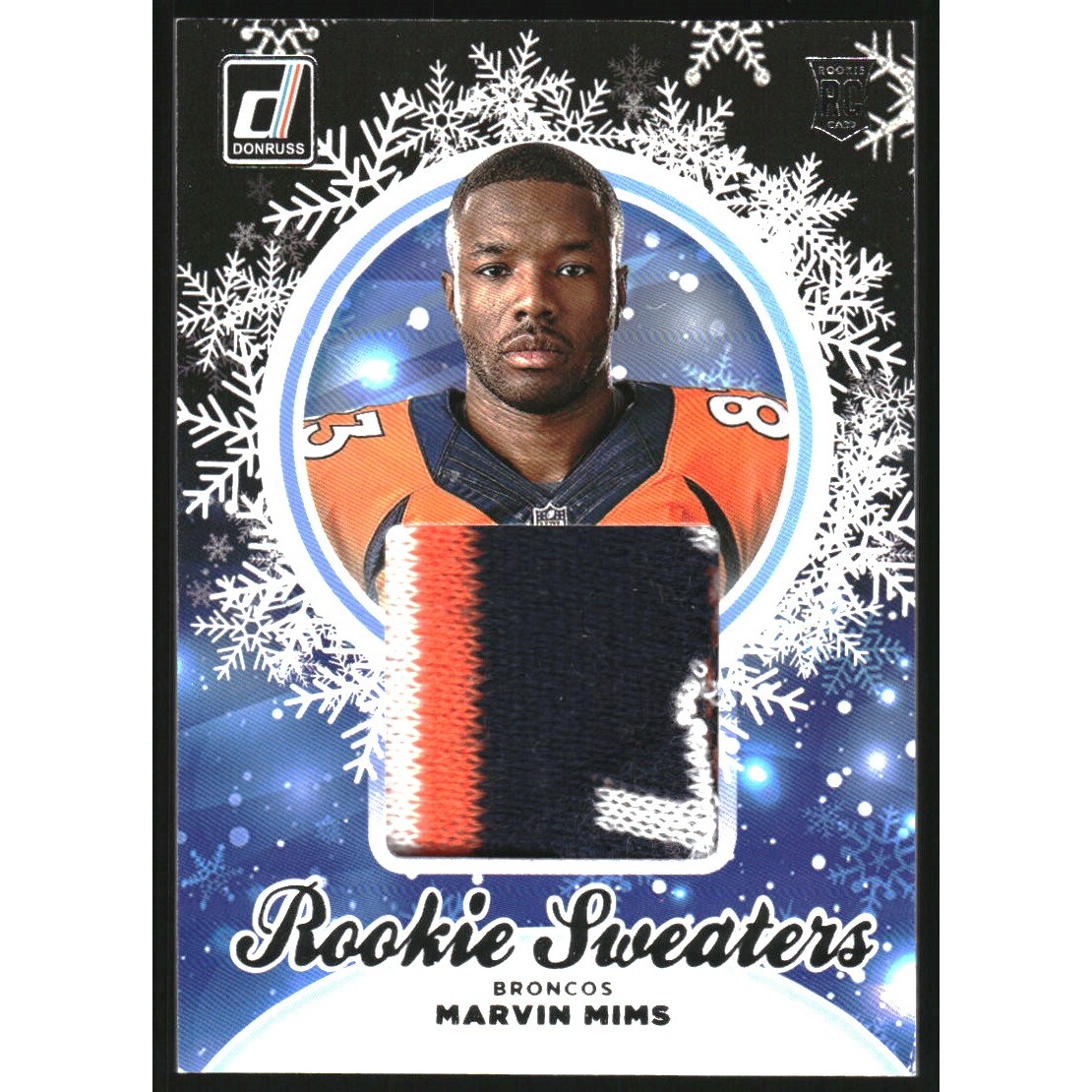 2023 Donruss Rookie Holiday Sweater #22 Marvin Mims