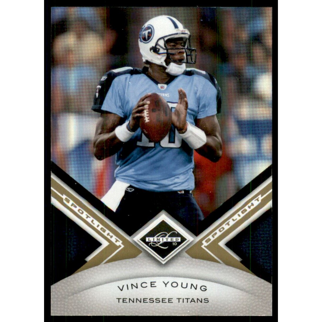 2010 Limited Gold Spotlight #96 Vince Young