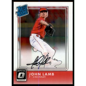 2016 Donruss Optic #169 John Lamb RR AU RC