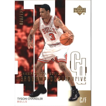 2002-03 Upper Deck Championship Drive Parallel #10 Tyson Chandler