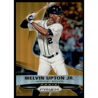 2015 Panini Prizm Prizms Orange #30 Melvin Upton Jr.
